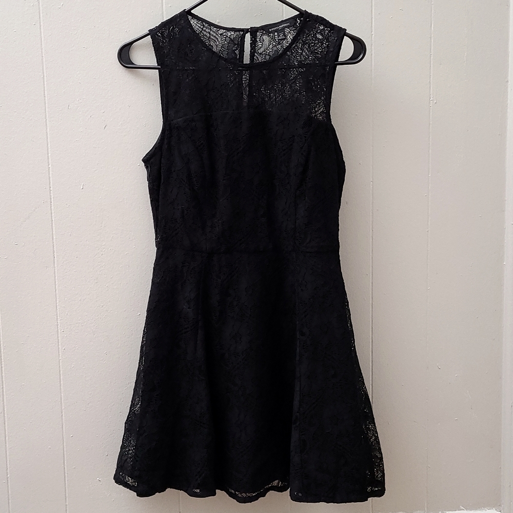 Lace skater dress